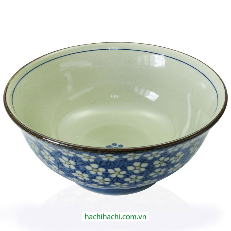 Tô gốm Nhật Bản, tô đại, bát ô tô, bát tô canh, bát ăn mì 18.7cm, dùng được lò vi sóng thương hiệu TORI