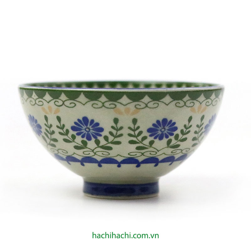 Chén bát gốm Nhật Bản, chén bát ăn cơm 11.5cm, dùng được lò vi sóng thương hiệu TORI