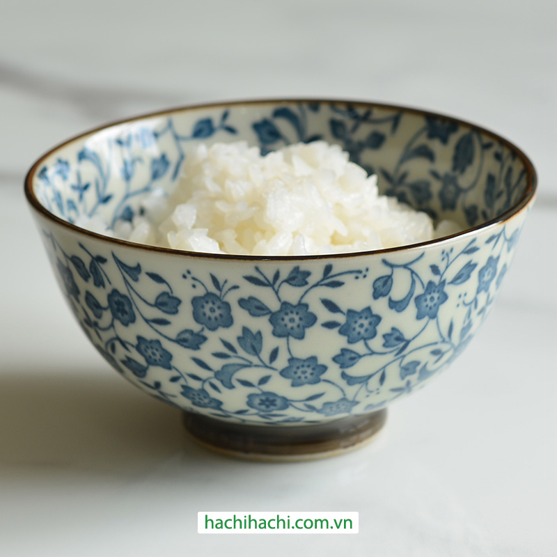 Chén bát sứ Nhật Bản, chén bát ăn cơm 11cm, dùng được lò vi sóng thương hiệu 