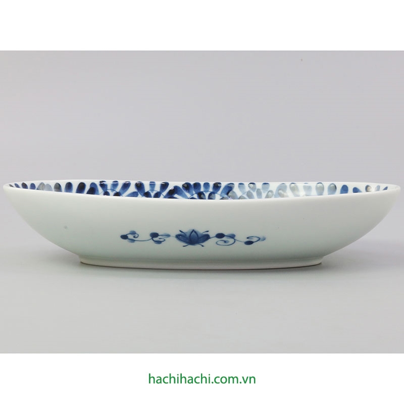 Đĩa sứ Nhật Bản 26x16cm thương hiệu 