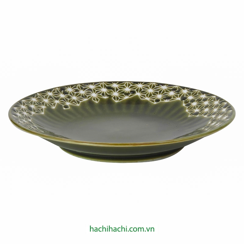Đĩa sứ Nhật Bản 16.8cm thương hiệu 