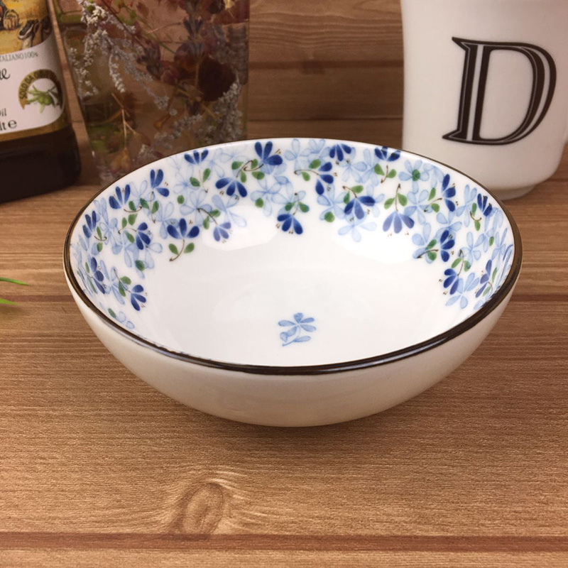 Chén bát sứ Nhật Bản, chén bát ăn cơm 12cm, dùng được lò vi sóng thương hiệu 