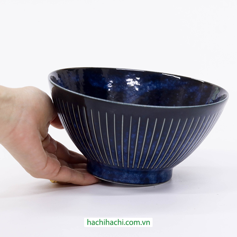 Tô sứ Nhật Bản, tô đại, bát ô tô, bát tô canh, bát ăn mì 18cm, dùng được lò vi sóng thương hiệu 