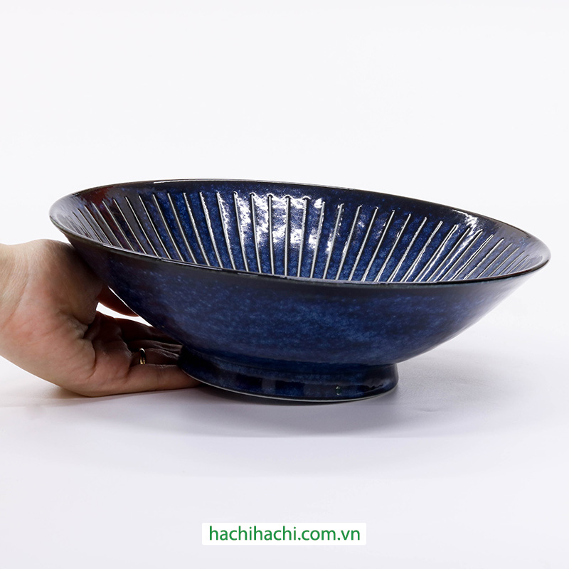 Tô sứ Nhật Bản, tô đại, bát ô tô, bát tô canh, bát ăn mì, trộn salad, đựng canh, súp 25cm, dùng được lò vi sóng thương hiệu 