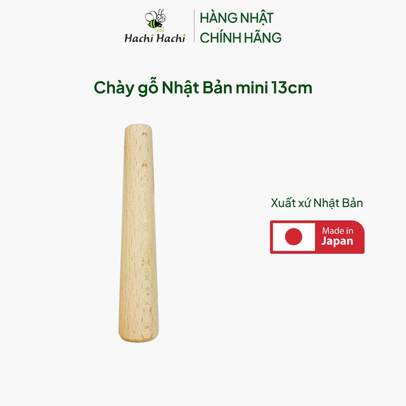 Chày gỗ Nhật Bản mini 13cm thương hiệu YAMAGIN