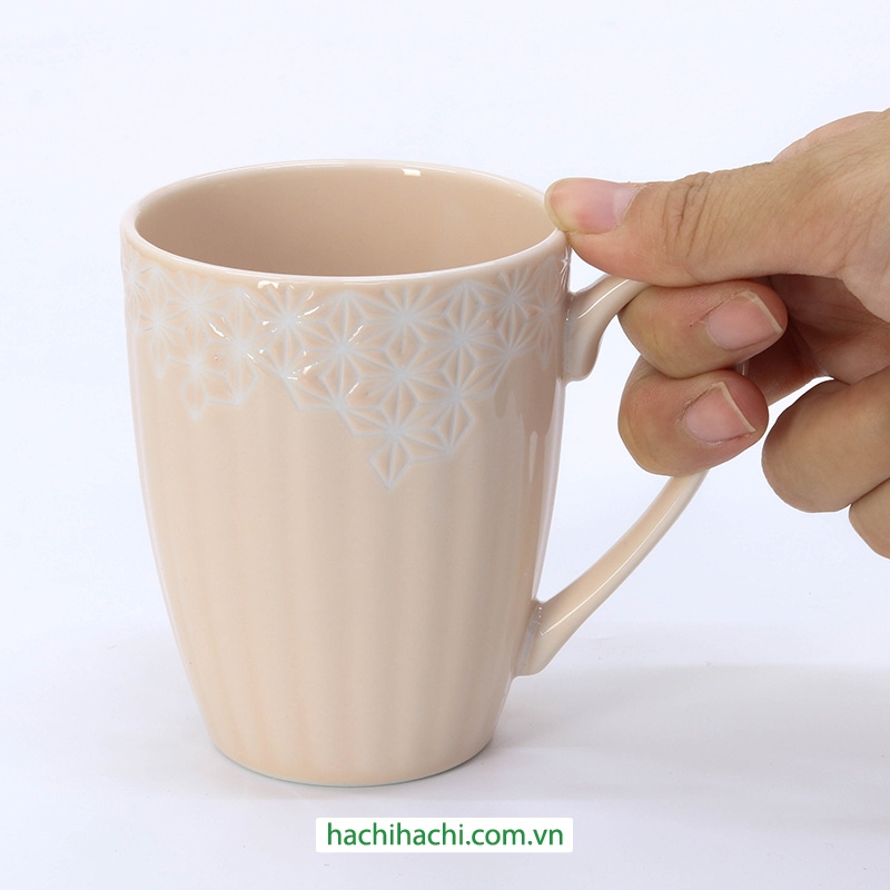 Ly sứ Nhật Bản 280ml có quai thương hiệu 