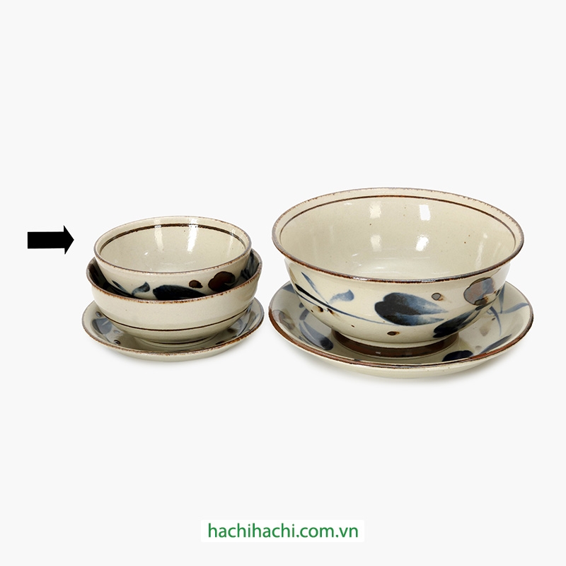 Chén gốm Nhật Bản 11.5cm, dùng được lò vi sóng thương hiệu 