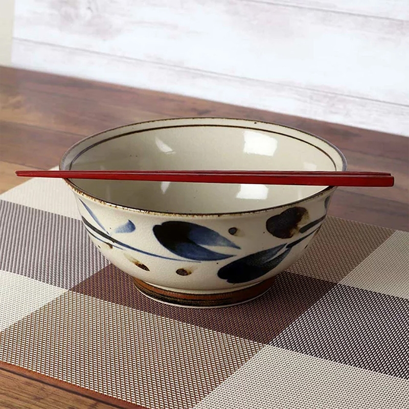 Tô gốm Nhật Bản 18.5cm, dùng được lò vi sóng thương hiệu 