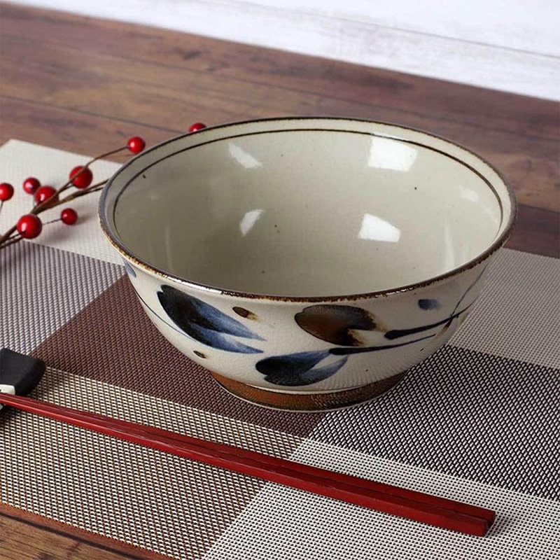 Tô gốm Nhật Bản 18.5cm, dùng được lò vi sóng thương hiệu 
