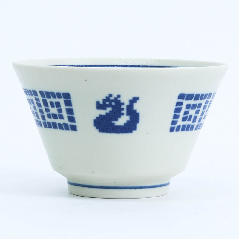 Chén bát sứ Nhật Bản, chén bát ăn cơm 11.4cm (Rồng sấm), dùng được lò vi sóng thương hiệu 