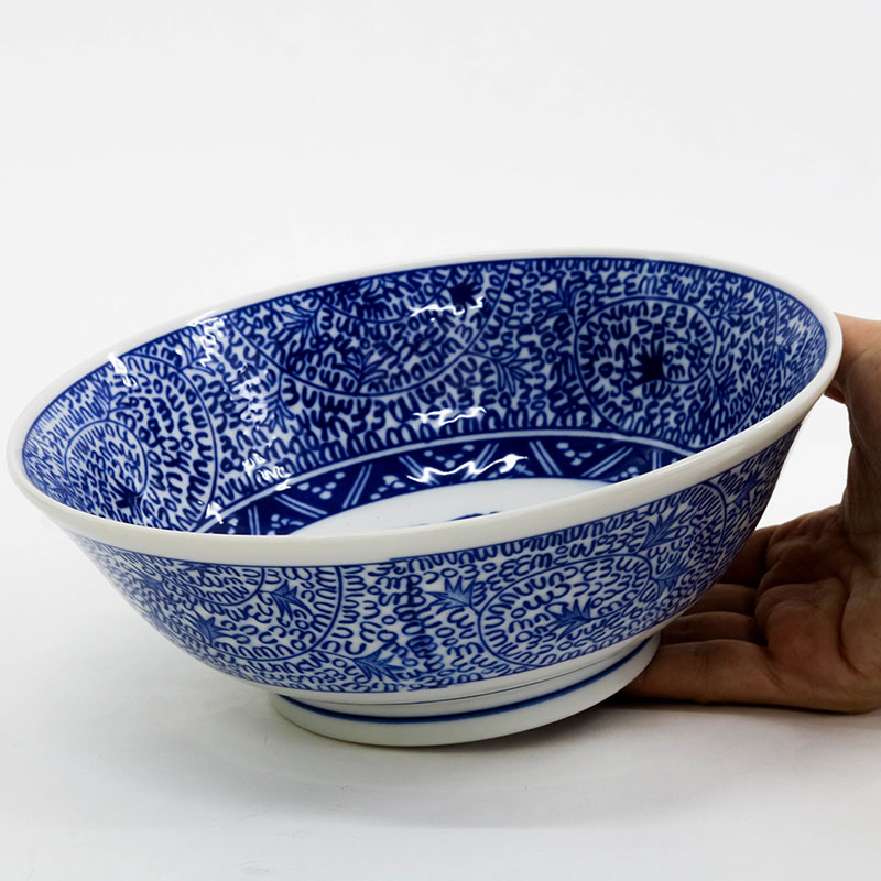 Tô sứ Nhật Bản, tô đại, bát ô tô, bát tô canh 19.5cm (Tùng Trúc Mai), dùng được lò vi sóng thương hiệu 