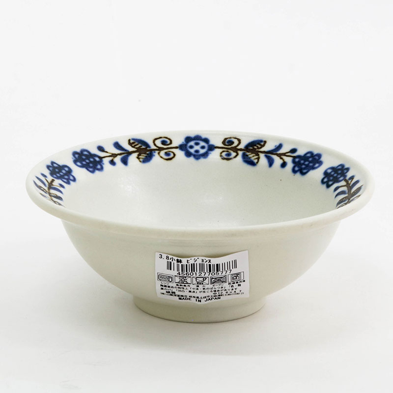 Chén bát sứ Nhật Bản, chén bát ăn cơm 12.6cm (Chim bồ câu), dùng được lò vi sóng thương hiệu 