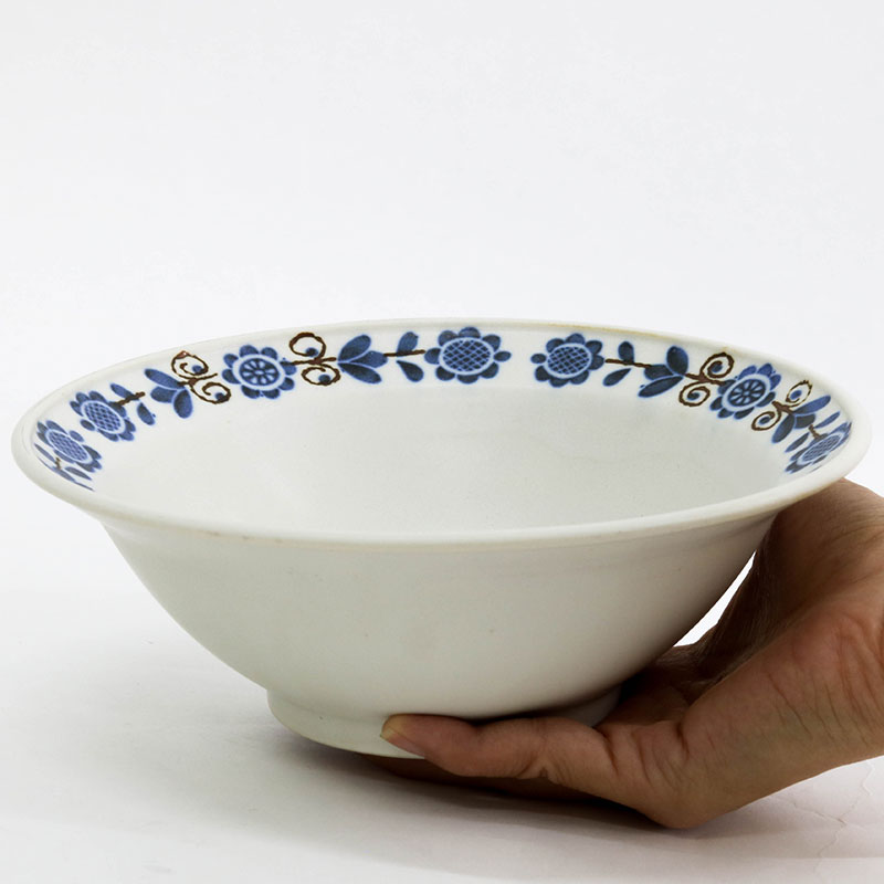 Tô sứ Nhật Bản, tô đại, bát ô tô, bát tô canh 20cm (Chim bồ câu), dùng được lò vi sóng thương hiệu 