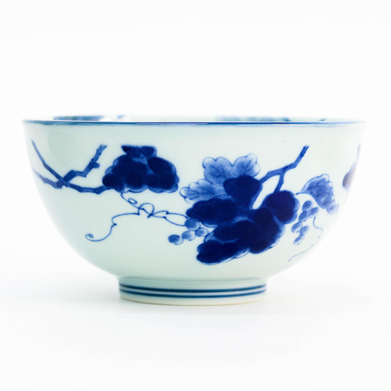 Tô sứ Nhật Bản 15.8cm (Trái nho) thương hiệu 