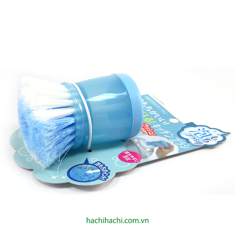 Cọ chùi rửa vật dụng nhà bếp (Có ngăn chứa xà bông) thương hiệu LEC
