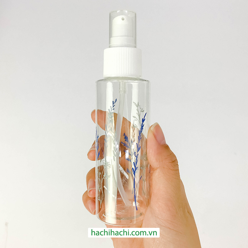 Chai, lọ chiết mỹ phẩm, sữa tắm du lịch 100ml dạng bơm (Nhiều mẫu, giao mẫu ngẫu nhiên) thương hiệu IP SYSTEM