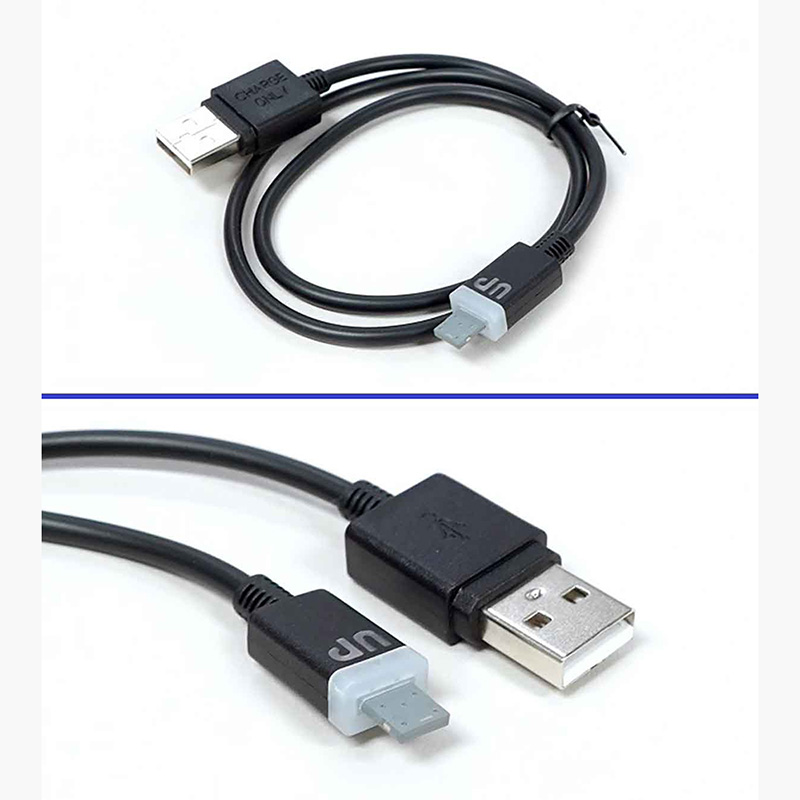 Dây sạc nhanh iPhone USB Lightning 2.4A có đèn Led 50cm thương hiệu 