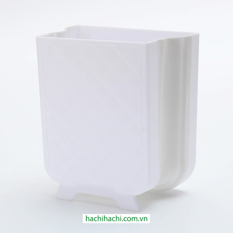 Thùng rác gấp gọn treo cánh cửa tủ bếp 2L