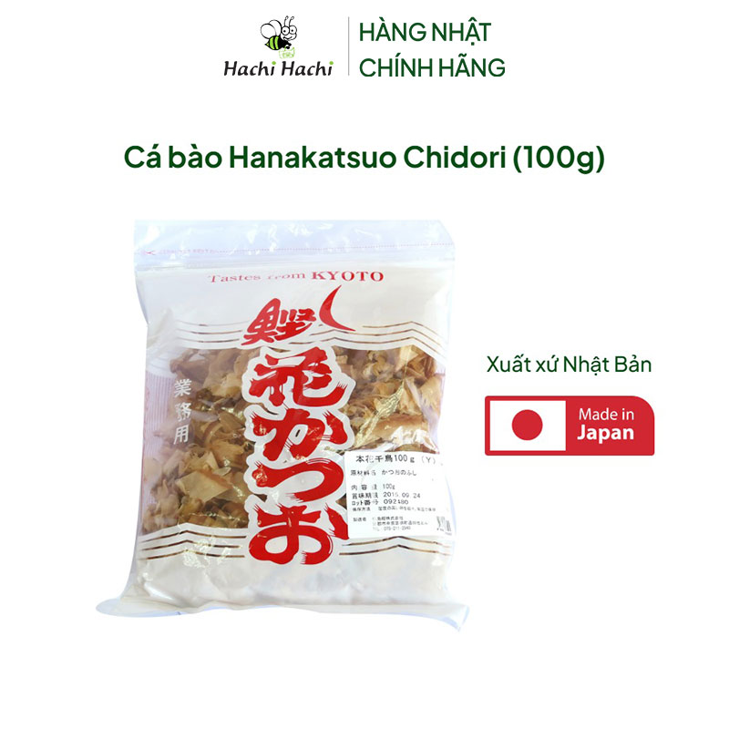 Cá bào Hanakatsuo Chidori (100g) thương hiệu FUKUSHIMA KATSUO