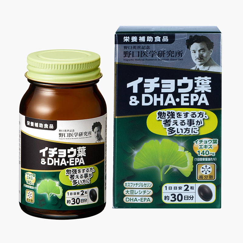 TPBVSK: Viên uống Noguchi Ginkgo Biloba DHA-EPA Nhật Bản 60 viên, tăng tuần hoàn máu não, cải thiện trí nhớ
