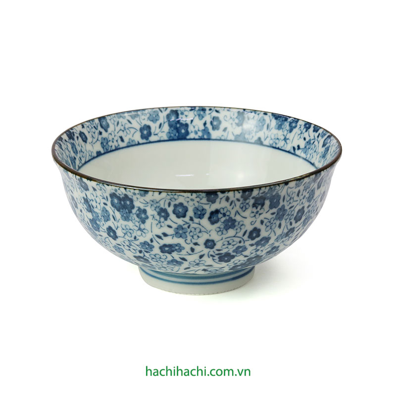 Chén bát sứ Nhật Bản, chén bát ăn cơm 11.5cm, dùng được lò vi sóng