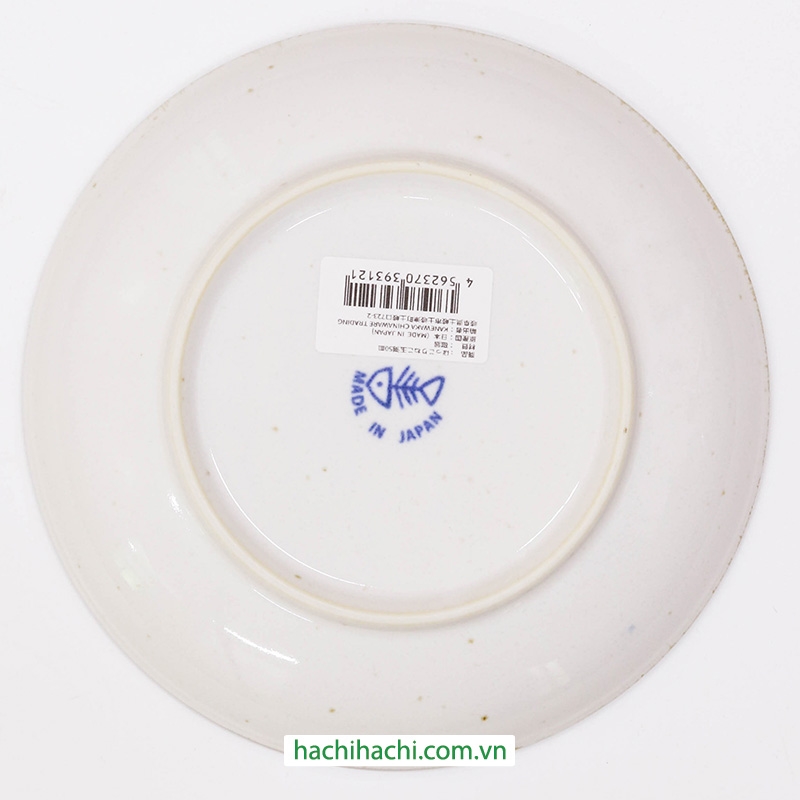 Đĩa sứ Nhật Bản 16.2cm Mèo con, dùng được lò vi sóng thương hiệu 