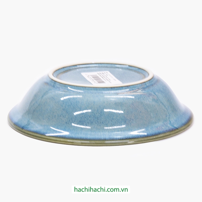 Tô sứ Nhật Bản 13.7cm Metallic Green, dùng được lò vi sóng thương hiệu 