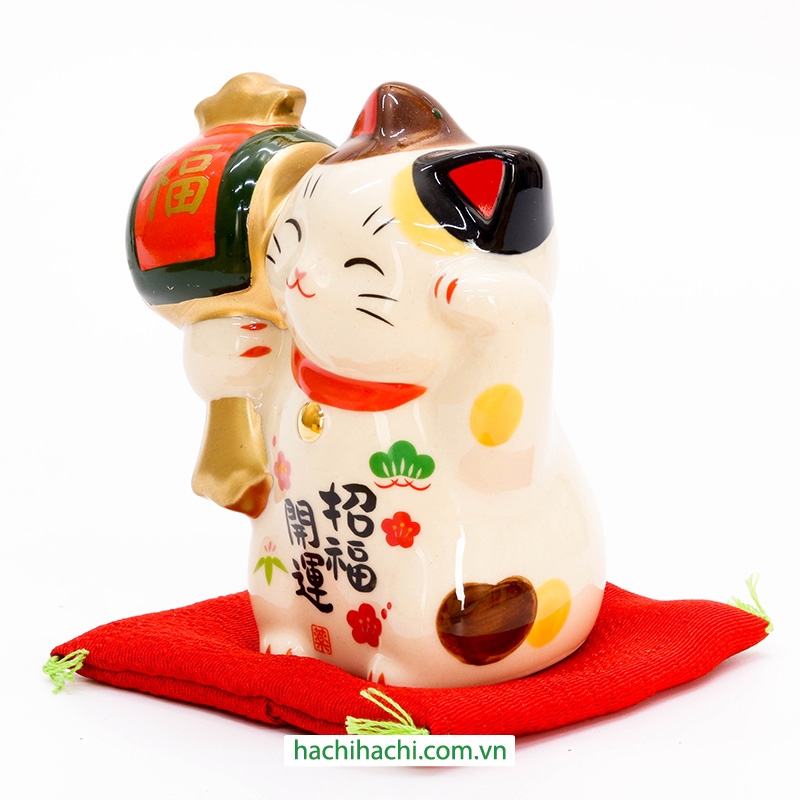 Mèo may mắn trang trí 9cm thương hiệu KANEWAKA