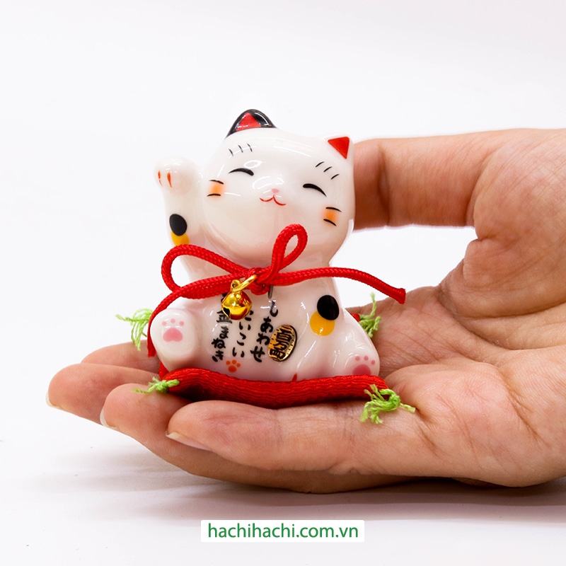 Mèo may mắn trang trí 5.5cm thương hiệu KANEWAKA