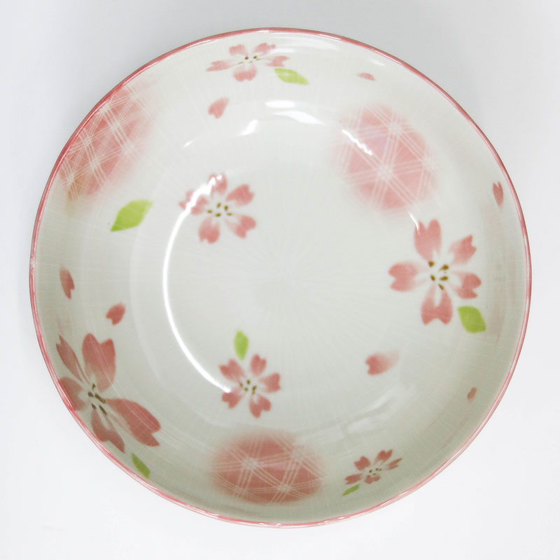 Tô sứ Nhật Bản 16.7cm,  Tô đại, bát ô tô, bát tô canh (Sakura) thương hiệu 