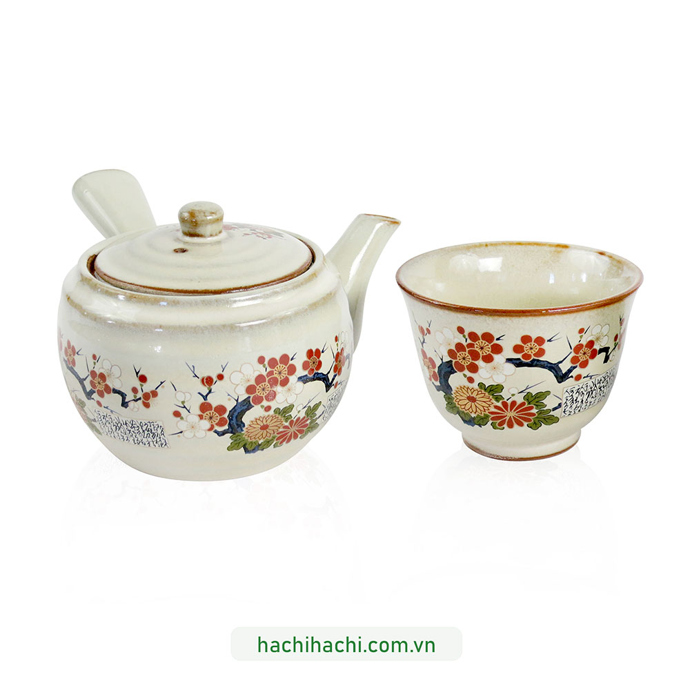 Bộ bình, ly gốm Nhật Bản  thương hiệu KANEWAKA
