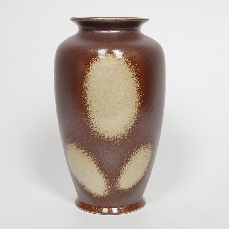 Bình hoa Nhật Bản cao cấp 15.5x27cm (Hoa hạ kim nguyệt) thương hiệu KANEWAKA