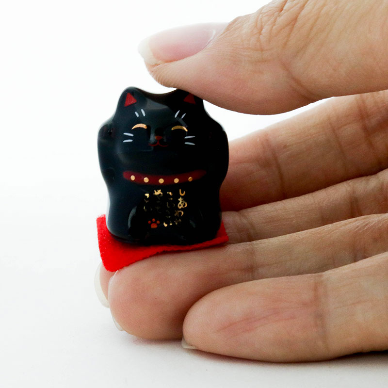 Mèo may mắn trang trí 2.5cm (Nhiều mẫu)-Giao mẫu ngẫu nhiên thương hiệu KANEWAKA