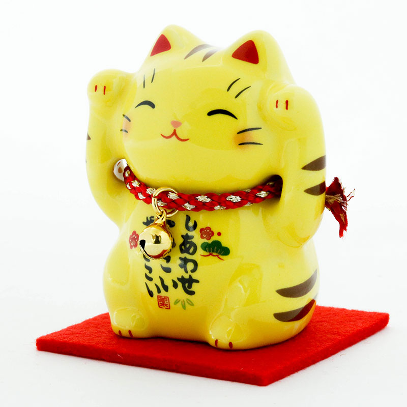 Mèo may mắn trang trí 6cm thương hiệu KANEWAKA