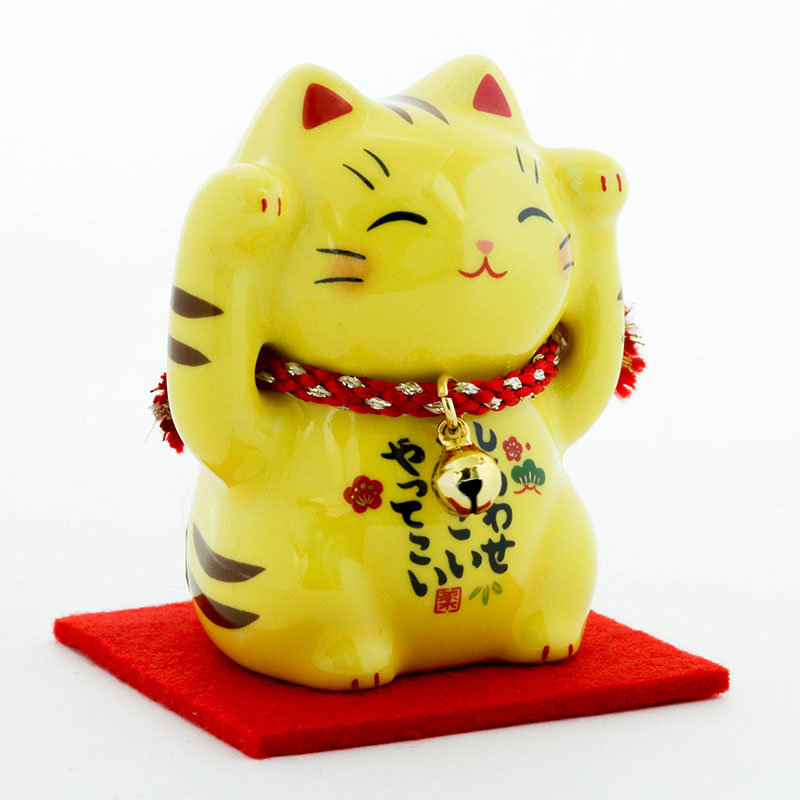 Mèo may mắn trang trí 6cm thương hiệu KANEWAKA
