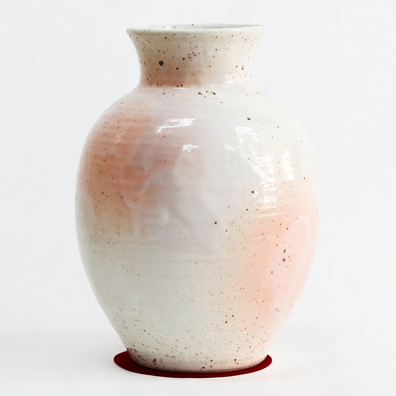 Bình hoa gốm sứ Nhật Bản cao cấp 17x23cm (Hoa xuân Sakura) thương hiệu KANEWAKA