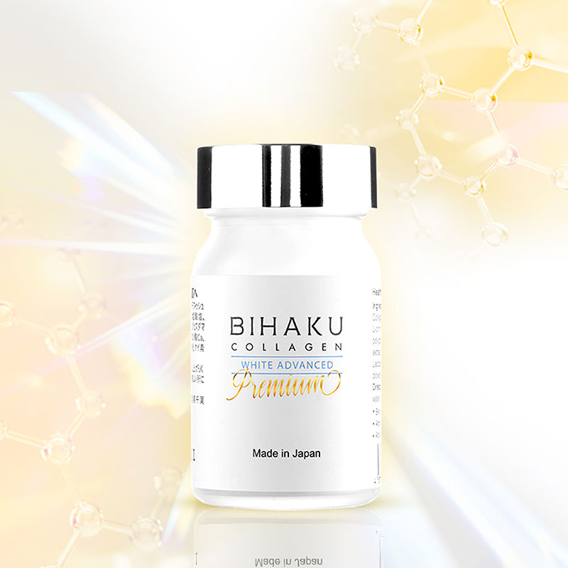 TPBVSK: Viên uống Bihaku Collagen Nhật Bản 30 viên, chống Oxi hóa, cải thiện nếp nhăn, da sáng khỏe thương hiệu 