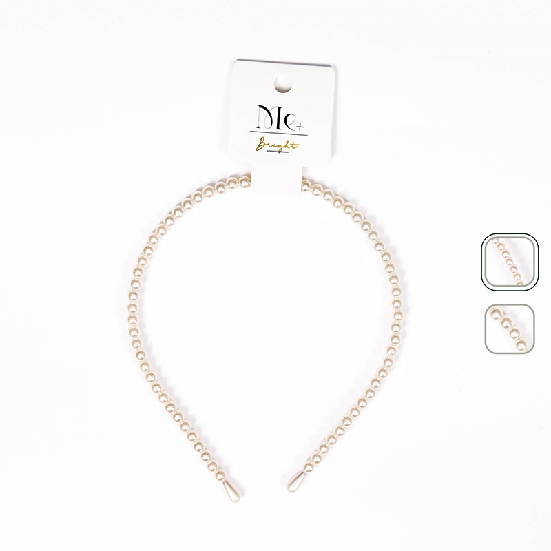 Băng đô cài tóc giả ngọc trai (Nhiều mẫu)-Giao mẫu ngẫu nhiên