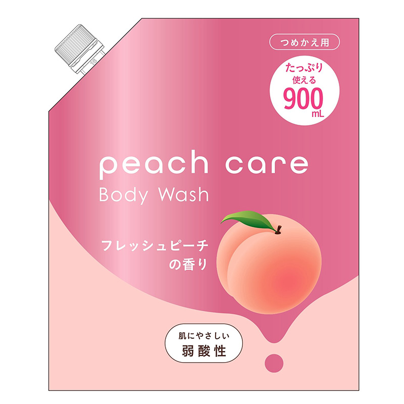 Sữa tắm dưỡng ẩm Nhật Bản da sạch mịn Peach care Animo 900ml thương hiệu ANIMO