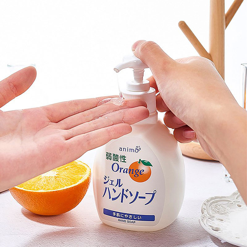 Dung dịch rửa tay, nước rửa tay Nhật Bản Animo Weak acid hương cam 200ml thương hiệu ANIMO