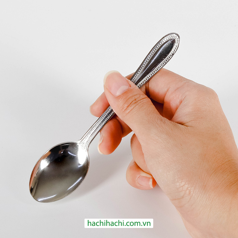 Muỗng thìa inox Nhật Bản cao cấp 13.5cm 2 cái thương hiệu TIS