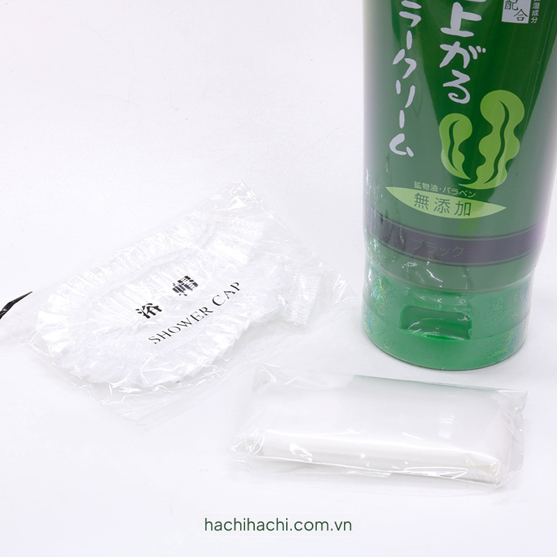 Kem nhuộm phủ bạc Nhật Bản tảo Rishiri thiên nhiên siêu dưỡng, bảo vệ tóc Brain Cosmos 200g-Đen thương hiệu BRAIN COSMOS