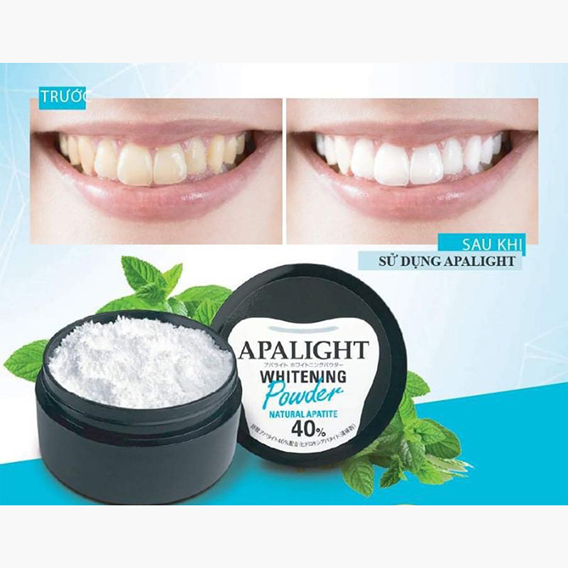 Bột trắng răng Apalight Nhật Bản Brain Cosmos 26g thương hiệu BRAIN COSMOS