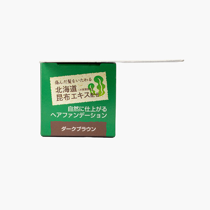 Phấn nhuộm tóc phủ bạc tạm thời Nhật Bản tảo Rishiri dưỡng chất thiên nhiên Brain Cosmos 5g (Nâu sẫm) thương hiệu BRAIN COSMOS