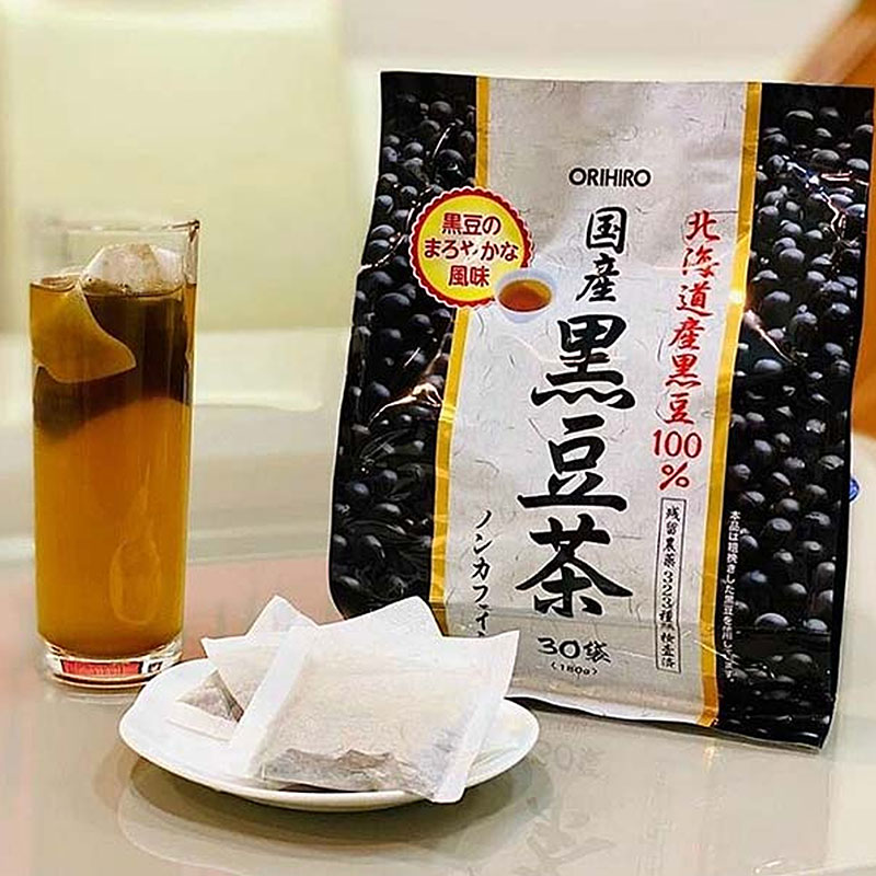 Trà đậu đen  Orihiro 180g (6gx30 gói) thương hiệu ORIHIRO