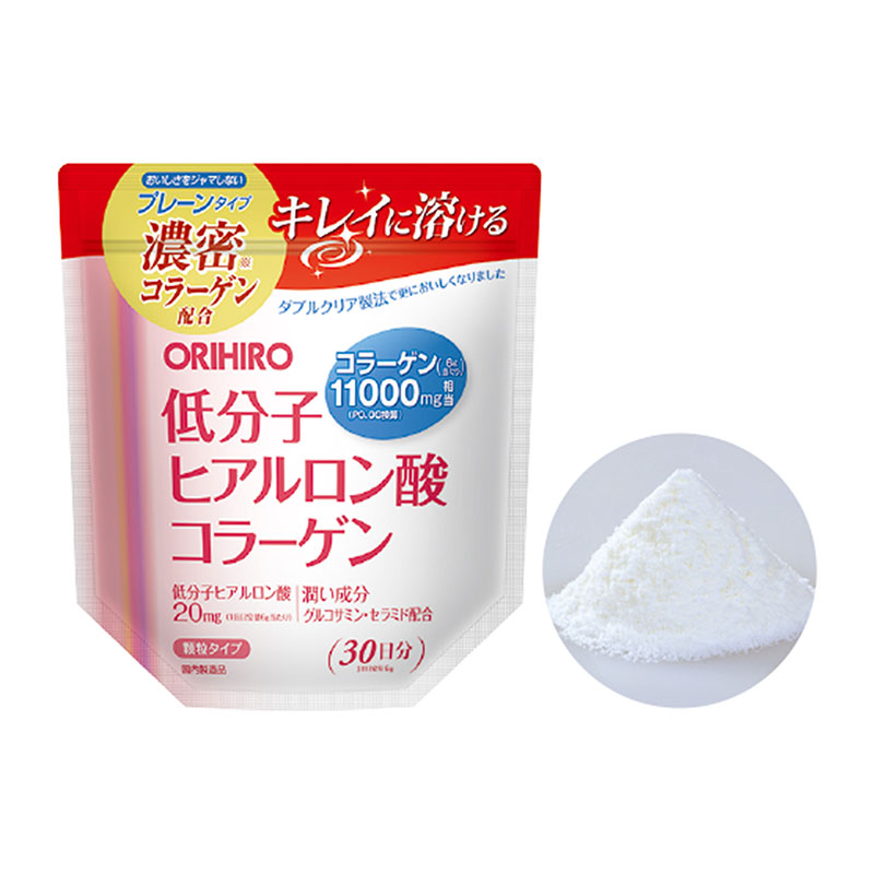 Bột Collagen Nhật Bản Acid Hyaluronic Orihiro 180g thương hiệu ORIHIRO