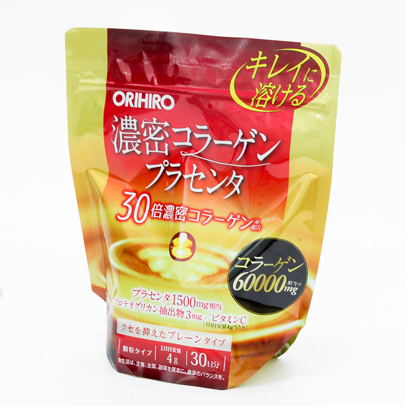 Bột Collagen Nhật Bản nhau thai heo Orihiro 120g thương hiệu ORIHIRO