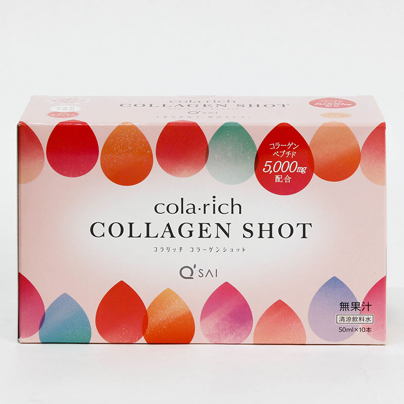 TPBS dạng nước collagen Nhật Bản cola rich shot Q'sai 50mlx10 chai thương hiệu 