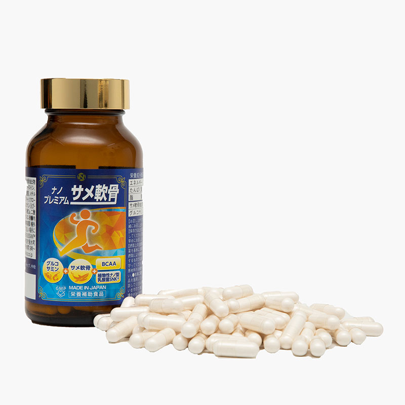 TPBVSK: Viên uống Nano Premium Shark Cartilage Nhật Bản 150 viên, bổ sung glucosamine, chiết xuất sụn cá mập thương hiệu 