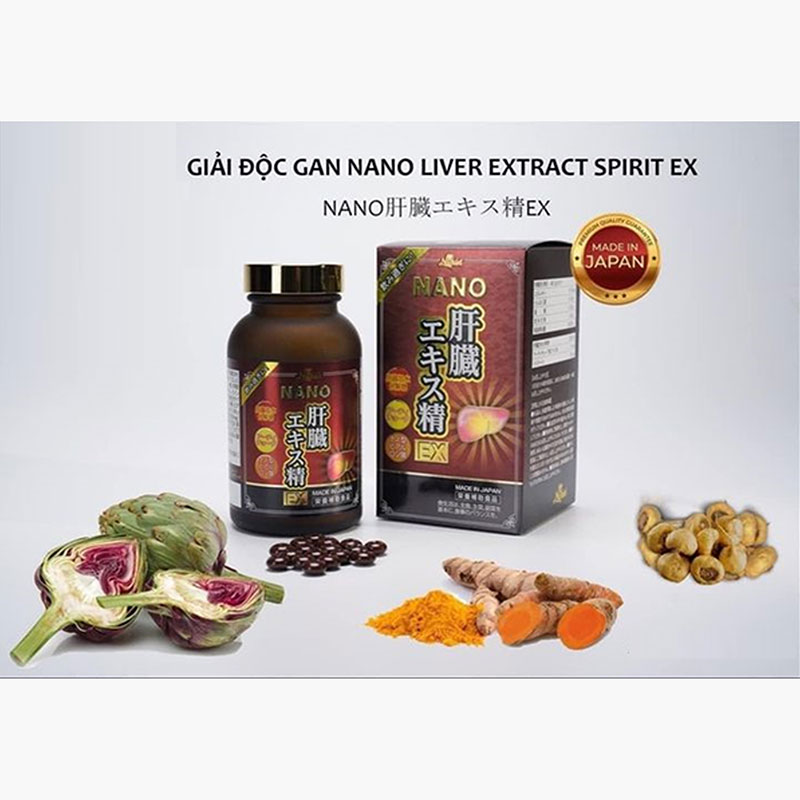 TPBVSK: Viên uống Nano Liver Hydrolyzate EX Nhật Bản 330 viên, bảo vệ, cải thiện chức năng gan thương hiệu 